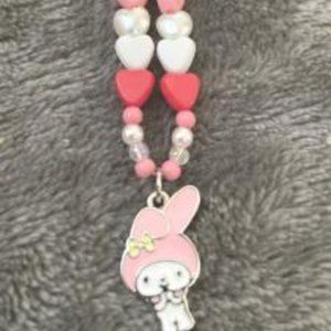 sanrio my melody necklace